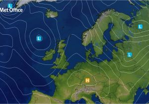 Northern Ireland Weather Map Surface Pressure Charts Met Office