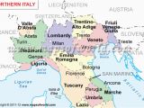 Northern Italy Map tourist northern Italy Map tourist Afp Cv