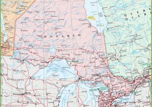Northern Ontario Map Canada Map Of Ontario with Cities and towns