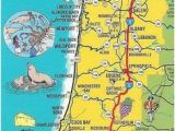 Northern oregon Coast Map Simple oregon Coast Map with towns and Cities oregon Coast In