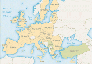 Northwestern Europe Map 36 Intelligible Blank Map Of Europe and Mediterranean