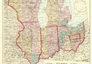 Novelty Ohio Map 23 Best Indiana Images Indiana Antique Maps Old Maps