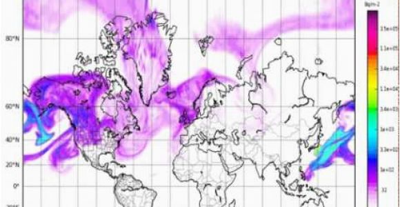 Nuclear Fallout Map Canada Major Paper Canada Government Covered Up Massive Amounts