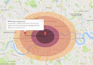 Nuclear Fallout Map Canada Map Shows areas Affected if A Nuclear Bomb Dropped Daily