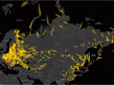 Nuclear Fallout Map Canada Mapping the Us Nuclear War Plan for 1956 Restricted Data