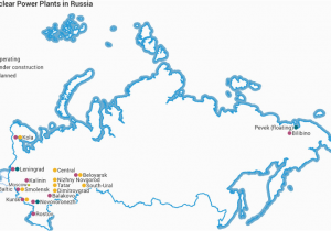 Nuclear Plants In Canada Map Nuclear Power In Russia Russian Nuclear Energy World