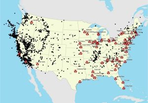 Nuclear Power Plants In California Map Map Of Nuclear Power Plants In the United States Valid Us Nuclear