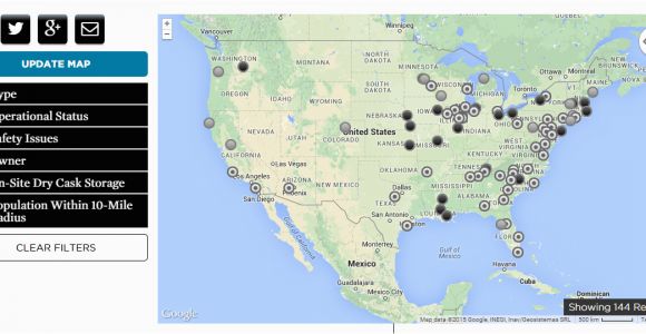 Nuclear Power Plants In California Map Nuclear Power Union Of Concerned Scientists