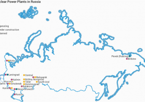 Nuclear Power Plants In Canada Map Nuclear Power In Russia Russian Nuclear Energy World