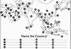 Numbered Map Of Europe Blank Map Of asia Quiz Google Search for the Bubs asia