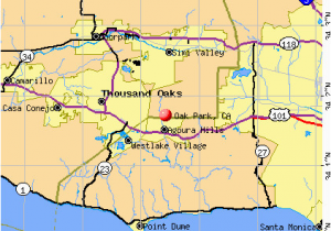 Oak Hills California Map Oak Park California Ca 91377 Profile Population Maps Real