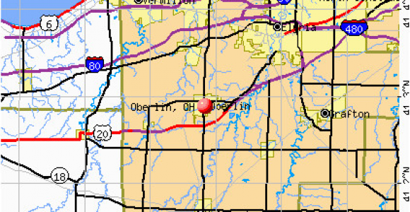 Oberlin Ohio Map Oberlin Ohio Oh 44074 Profile Population Maps Real Estate