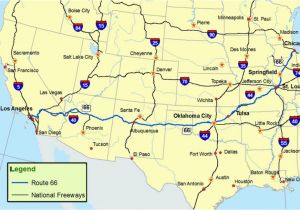 Ohi California Map Maps Of Route 66 Plan Your Road Trip