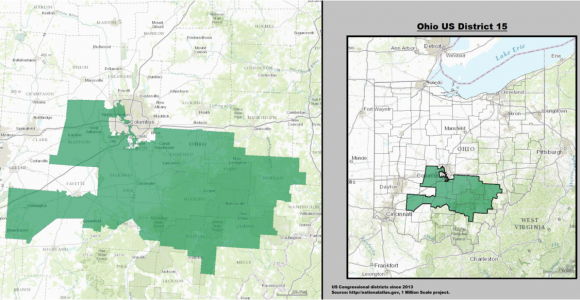 Ohio 8th Congressional District Map Ohio S 15th Congressional District Wikipedia