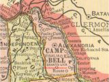 Ohio and Kentucky Map Campbell County Kentucky 1905 Map Alexandria Ky