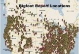 Ohio Bigfoot Sightings Maps 57 Best Sightings Images northern California Haunted Places In