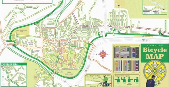 Ohio Bike Paths Map Cycle Path Bicycles the Cycle Logical Choice In athens Ohio