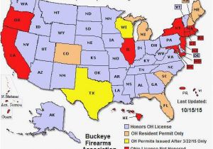 Ohio Ccw Reciprocity Map Great Ohio Ccw Reciprocity Map Usa Worldmaps