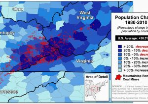 Ohio Coal Mines Map Human Health Impacts Appalachian Voices