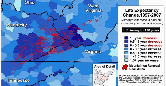 Ohio Coal Mines Map Human Health Impacts Appalachian Voices