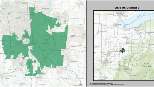 Ohio Congressional Map Ohio S 3rd Congressional District Wikipedia