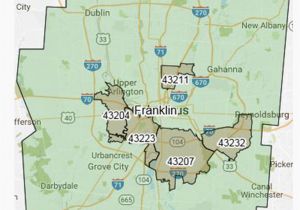 Ohio Counties Map with Cities Hamilton County Ohio Zip Code Map Od Deaths In Franklin County Up 47
