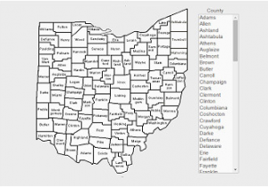 Ohio County Numbers Map Home