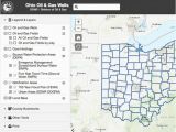 Ohio County Numbers Map Oil Gas Well Locator