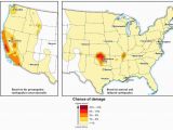 Ohio Earthquake Map U S Geology Maps Reveal areas Vulnerable to Man Made Quakes the