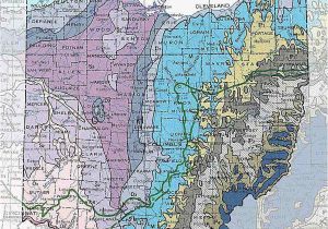 Ohio Geology Map Geologic Maps Of the 50 United States
