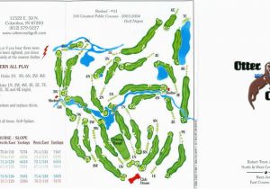 Ohio Golf Course Map Otter Creek Golf Club north West Course Profile Course Database
