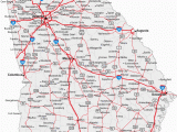 Ohio Major Cities Map Map Of Georgia Cities Georgia Road Map