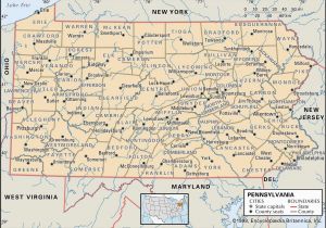 Ohio Map Of Counties and Cities State and County Maps Of Pennsylvania