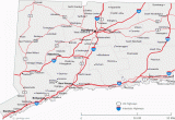 Ohio Map with Major Cities Map Of Connecticut Cities Connecticut Road Map