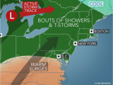 Ohio New York Map 1st 90 Degree Heat In Sight for Parts Of Mid atlantic Ohio Valley