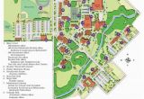 Ohio northern Campus Map Printable Campus Map Bluffton University