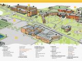 Ohio northern University Campus Map Ohio State University Location Map Secretmuseum