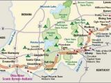 Ohio Parks Map Indiana Scenic Drives Ohio River Scenic byway Indiana the Place