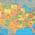 Ohio Political Map United States Map and Satellite Image