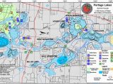 Ohio Public Hunting area Maps Portage Lakes
