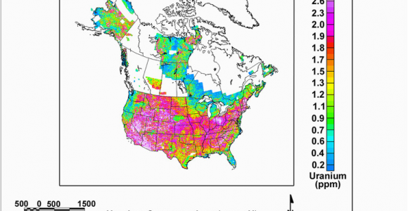 Ohio Radon Map Map Of Natural Radioactivity