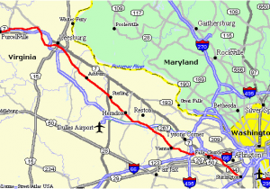 Ohio Rails to Trails Map Washington Old Dominion Trail D C Rail Trail
