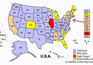 Ohio Reciprocity Map Select the State where You Have Your Ccw Click Build Map and It