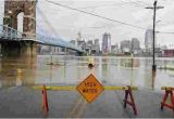 Ohio River Bridges Project Map Cincinnati Ohio River Flood Of 2018 How Does It Compare