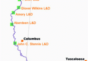 Ohio River Locks and Dams Map Tennessee tombigbee Waterway Revolvy