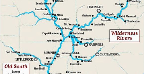 Ohio River Meets Mississippi River Map Blank Map Of Mississippi River