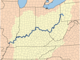 Ohio River On Map Ohio River Wikivisually