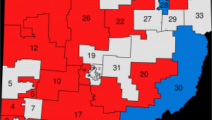 Ohio Senate Map File Ohio Senate 2012 Election Results Labeled Svg Wikimedia Commons