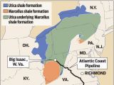Ohio Shale Map Dominion Says No Easy Fixes Remain to Transport Natural Gas