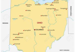 Ohio State Map Outline Simple Ohio State Map Royalty Free Cliparts Vectors and Stock